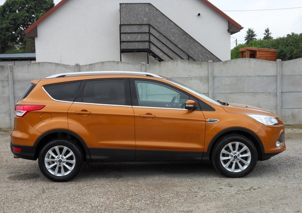 Ford Kuga cena 74907 przebieg: 120000, rok produkcji 2016 z Warta małe 254